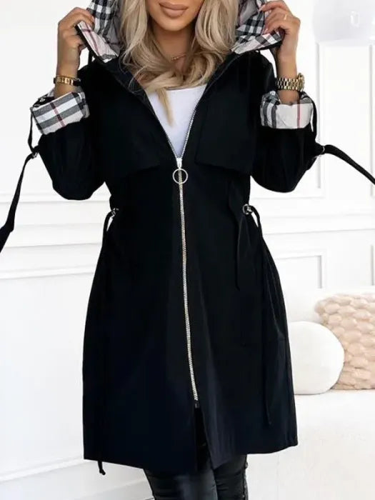 Nina | Waterproof & Windproof Zip Coat