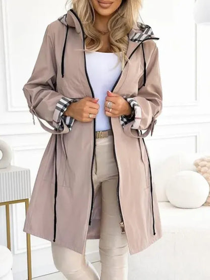Nina | Waterproof & Windproof Zip Coat