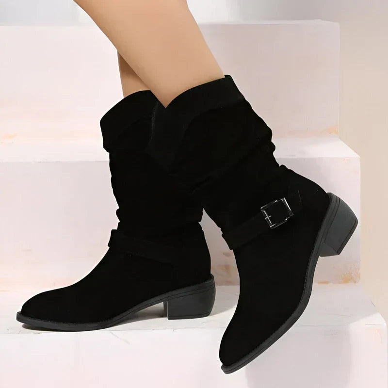 Kelly |  Elegant Boots With Plush Soles