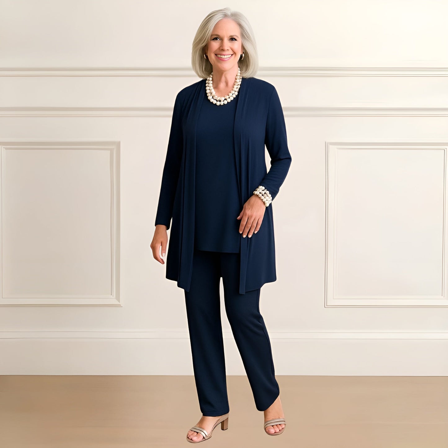 Ivy | Cardigan Top & Pants Set