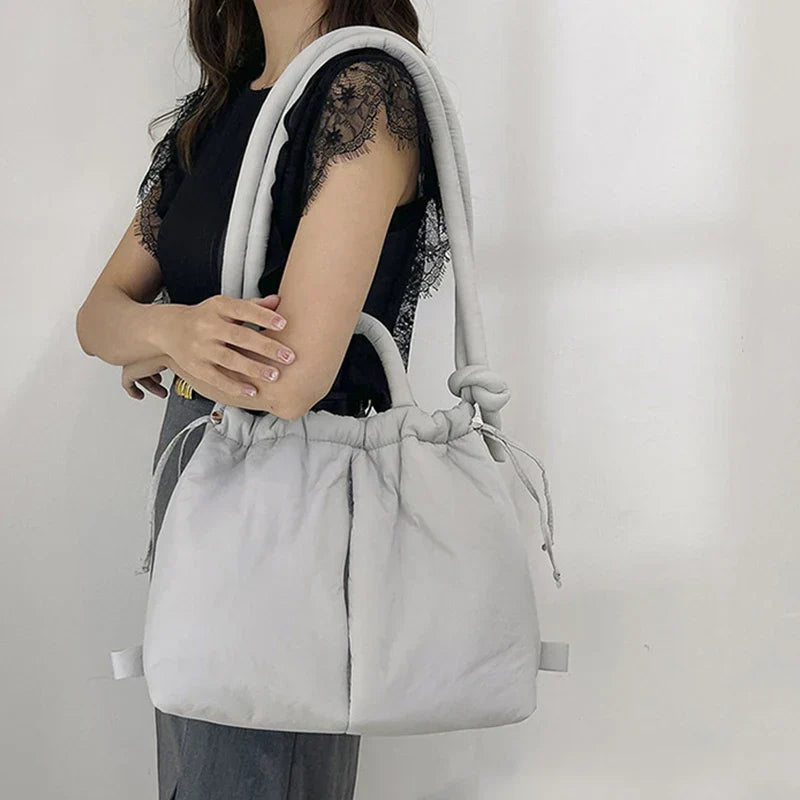 Gloria | Women's Quilted Puffer Tote Bag