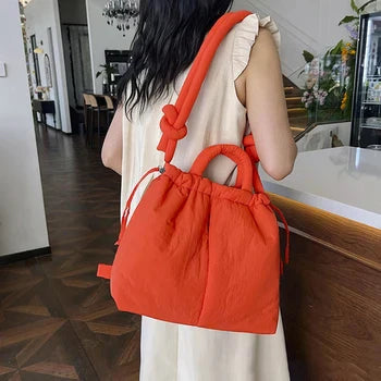 Gloria | Women's Quilted Puffer Tote Bag