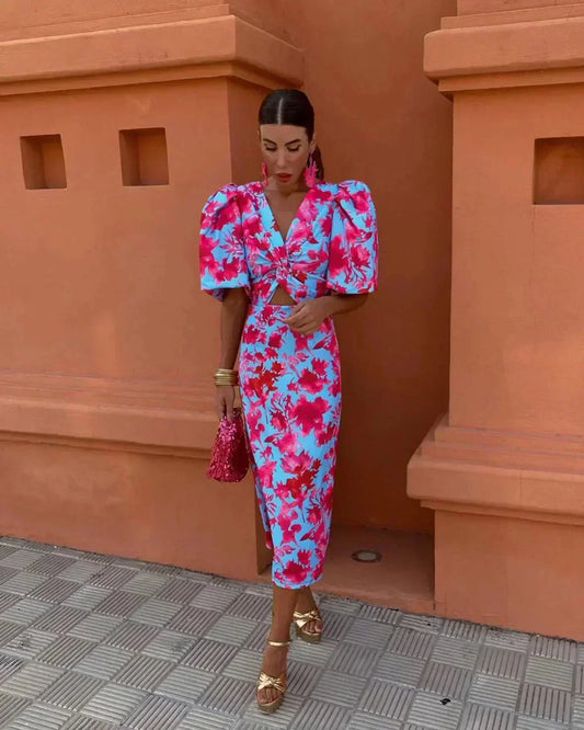 Kelly | Women's Wedding Guest Mid-Length Dress