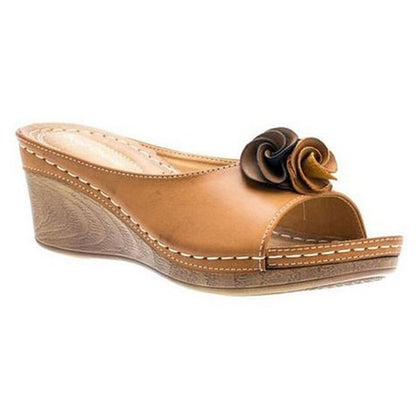 June | Women's Orthopedic Cushioned Wedge Sandals