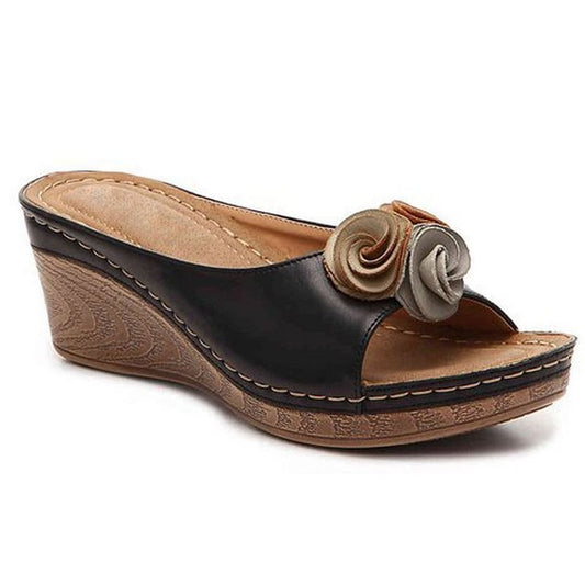 June | Women's Orthopedic Cushioned Wedge Sandals