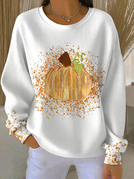 Deanna | Pumpkin Art Sweatshirt