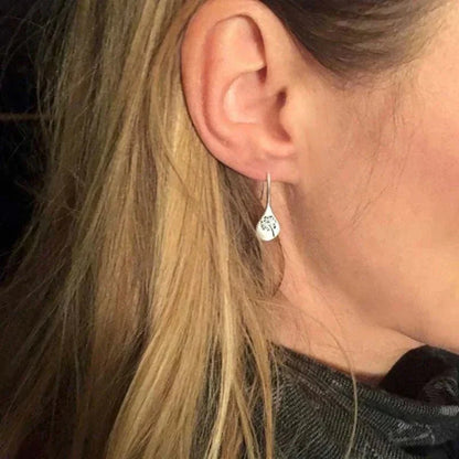 Callie | Sterling Silver Dandelion Earrings