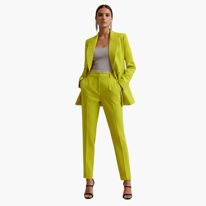 Linda | Women's Double Breasted Blazer Suit Set