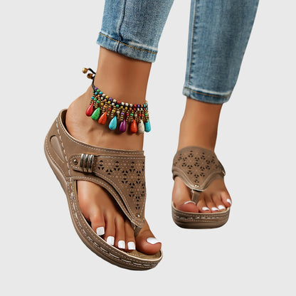 Reagan | Women's Platform Ankle Strap Sandals