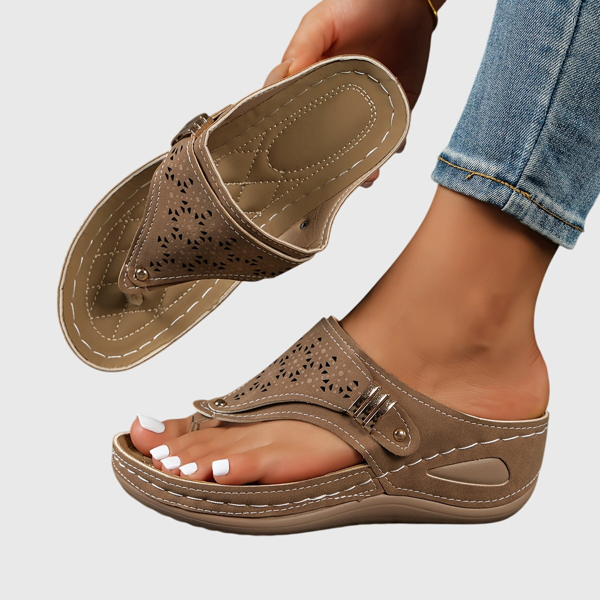 Reagan | Women's Platform Ankle Strap Sandals