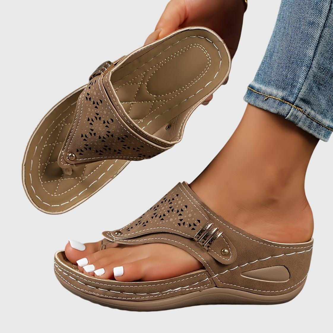 Reagan | Women's Platform Ankle Strap Sandals