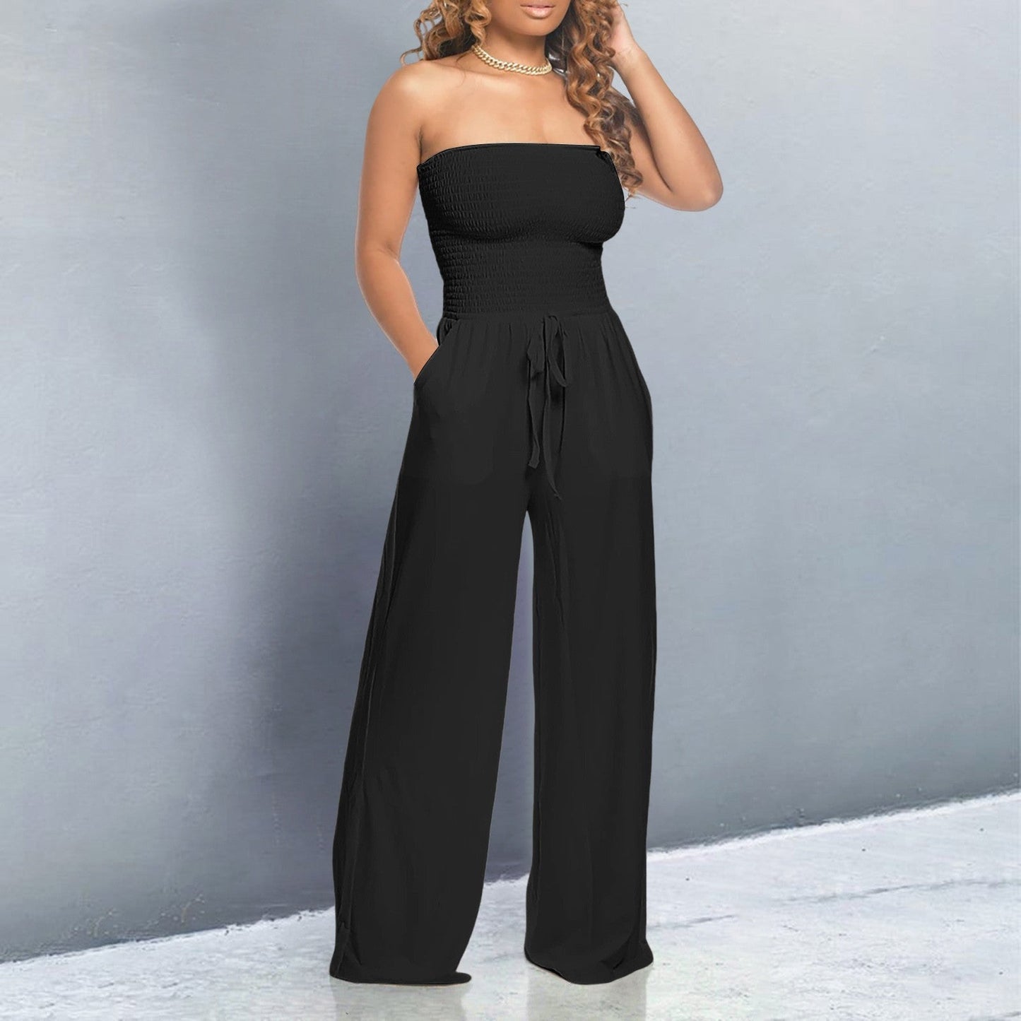 Michelle | Fashionable Off-Shoulder Jumpsuit