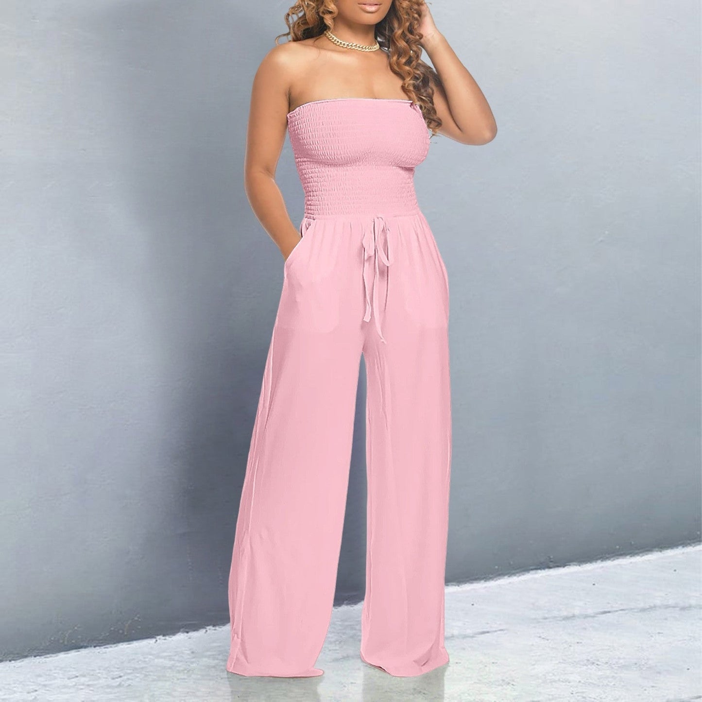 Michelle | Fashionable Off-Shoulder Jumpsuit