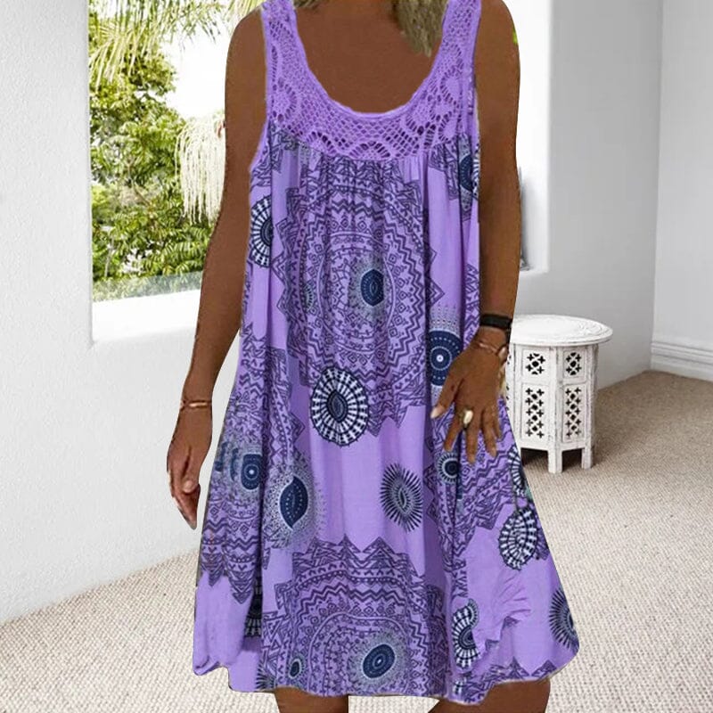 Hadleigh | No-Sleeve Summer Dress