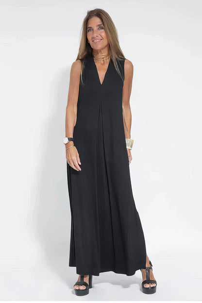 Courtney | Refined Long Dress with Coordinated Cardigan