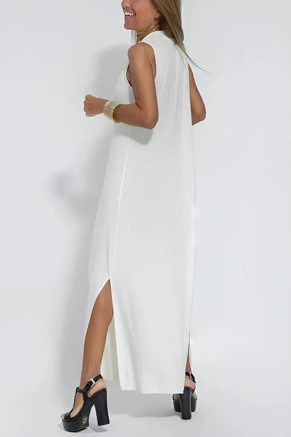 Courtney | Refined Long Dress with Coordinated Cardigan