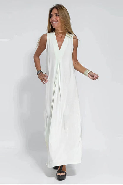 Courtney | Refined Long Dress with Coordinated Cardigan